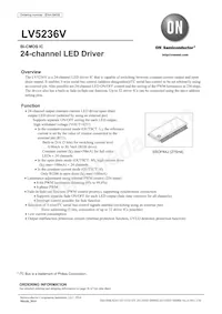 LV5236VZ-MPB-H Datasheet Cover