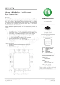 LV5239TAZ-NH Datasheet Cover