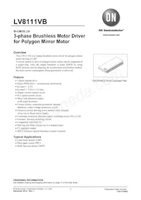 LV8111VB-AH Datasheet Cover