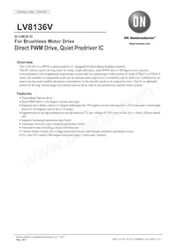 LV8136V-MPB-H Datasheet Cover