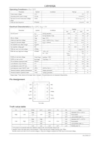 LV8163QA-BH Datasheet Page 2