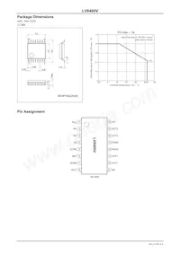LV8400V-MPB-E Datasheet Pagina 3