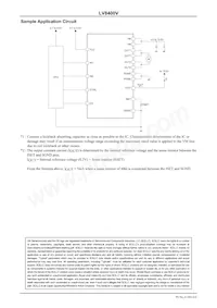 LV8400V-MPB-E Datasheet Pagina 6