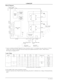 LV8402GP-H Datenblatt Seite 4