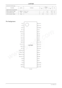 LV8740V-MPB-E Datasheet Pagina 3