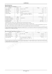 LV8741VL-MPB-E Datasheet Page 2