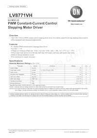 LV8771VH-MPB-H Datasheet Cover