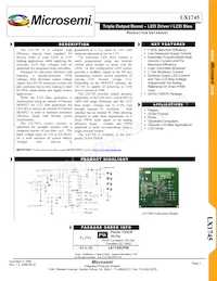 LX1745CPW Datasheet Cover