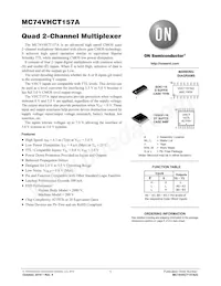M74VHCT157ADTR2G Datasheet Cover