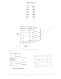 M74VHCT157ADTR2G Datasheet Page 2