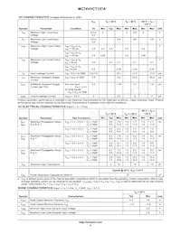 M74VHCT157ADTR2G Datasheet Page 4