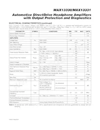 MAX13330GEE/V+T Datasheet Page 3