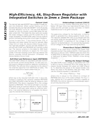 MAX15040EWE+T Datasheet Page 10