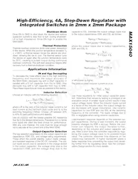 MAX15040EWE+T Datasheet Page 11