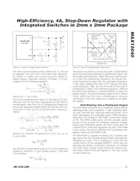 MAX15040EWE+T Datasheet Page 13