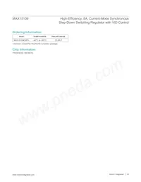 MAX15109EWP+T Datasheet Page 18