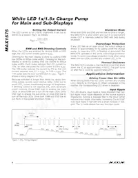 MAX1575ETE+TG104 Datasheet Page 6