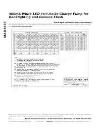 MAX1576ETG+T Datasheet Page 14