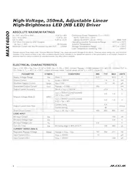 MAX16800ATE/V+T Datasheet Page 2