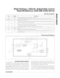 MAX16800ATE/V+T Datasheet Page 5