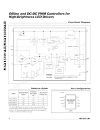 MAX16801BEUA+T Datasheet Pagina 14