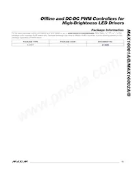 MAX16801BEUA+T Datasheet Pagina 15