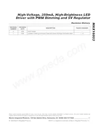 MAX16803ATE/V+T Datasheet Page 11