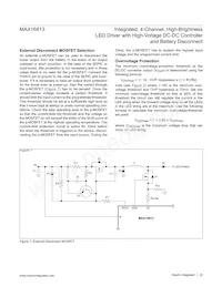MAX16813AUP+ Datasheet Page 22