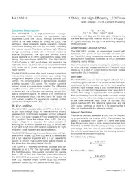 MAX16818ETI+T Datasheet Pagina 15