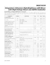 MAX16838AUP+T Datasheet Page 3