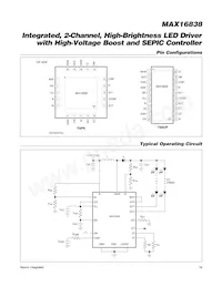 MAX16838AUP+T Datasheet Pagina 19