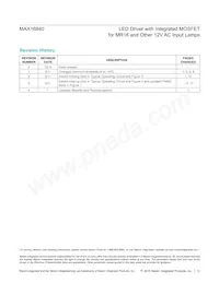 MAX16840ATB+TQR Datasheet Page 12