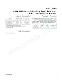 MAX16909RAUE/V+CMD數據表 頁面 17