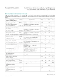MAX20096ATJ/VY+T Datasheet Page 3