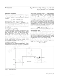 MAX25600ATI/VY+ Datasheet Pagina 16