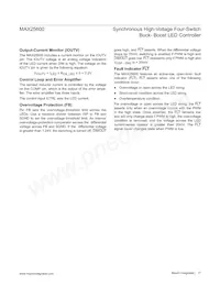 MAX25600ATI/VY+ Datasheet Page 17