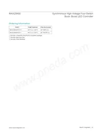 MAX25600ATI/VY+ Datasheet Pagina 23