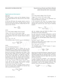 MAX25610BAUE/V+ Datasheet Page 16