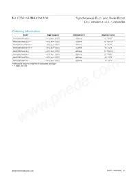 MAX25610BAUE/V+ Datasheet Page 23