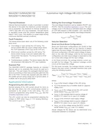 MAX25611AATC/VY+ Datasheet Pagina 14