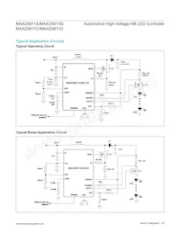 MAX25611AATC/VY+ 데이터 시트 페이지 20