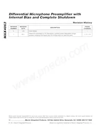 MAX4063EUD+T Datasheet Page 14