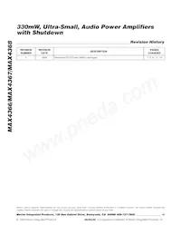 MAX4368ETA+T Datasheet Pagina 16