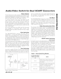 MAX4397SACTM+T Datasheet Page 13