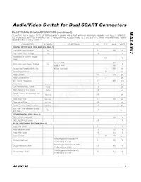 MAX4397SCTM+T Datasheet Page 5