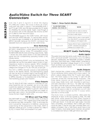 MAX4399CTK+T Datasheet Page 12