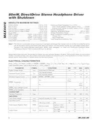 MAX4410EUD+TG40 Datasheet Page 2