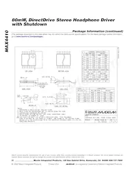 MAX4410EUD+TG40 Datasheet Page 20