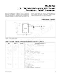 MAX5035EASA/V+T Datasheet Page 13