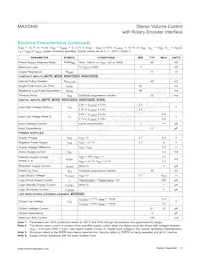MAX5440EAG+T Datasheet Page 3
